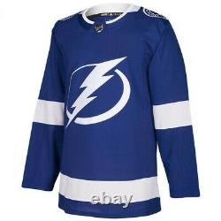 Tampa Bay Lightning Adidas Authentic Home NHL Hockey Jersey Size 54