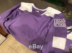 Tampa Bay Lightning Adidas Hockey Fights Cancer Men's Authentic Practice Jersey