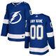 Tampa Bay Lightning Adidas Home Nhl Hockey Jersey Any Name And Number Size 56