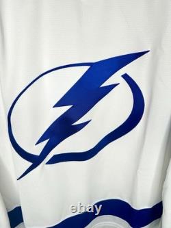 Tampa Bay Lightning Adidas MIC On Ice Away Jersey (54) NWT