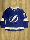 Tampa Bay Lightning Adidas Nhl Hockey Jersey Size 54 Joseph 7 Autographed