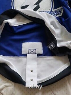 Tampa Bay Lightning Adidas Reverse Retro 1.0 Jersey Size 50