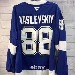 Tampa Bay Lightning Andrei Vasilevskiy Fanatics Premium Stitched Home Jersey 52