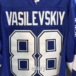 Tampa Bay Lightning Andrei Vasilevskiy Fanatics Premium Stitched Home Jersey 52