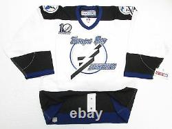 Tampa Bay Lightning Authentic 10 Year Anniversary Vintage CCM 6100 Jersey Sz 48