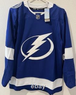 Tampa Bay Lightning Authentic Adidas Licensed NHL Jersey Men's 50 New w Tags