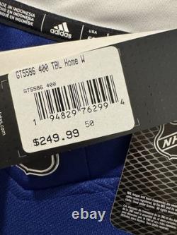 Tampa Bay Lightning Authentic Adidas Licensed NHL Jersey Men's 50 New w Tags
