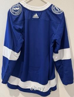 Tampa Bay Lightning Authentic Adidas Licensed NHL Jersey Men's 50 New w Tags