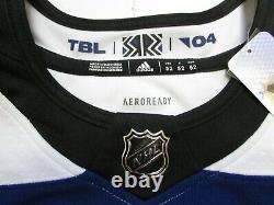 Tampa Bay Lightning Authentic Adidas Reverse Retro Hockey Jersey Size 52