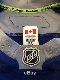 Tampa Bay Lightning Authentic Blue Reebok Edge Practice Hockey Jersey Size 56
