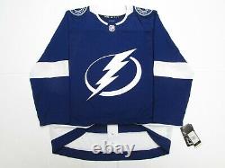 Tampa Bay Lightning Authentic Home Pro Adidas NHL Hockey Jersey Size 50