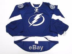 Tampa Bay Lightning Authentic Home Reebok Edge 2.0 7287 Jersey Goalie Cut 58