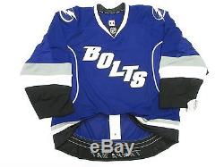 Tampa Bay Lightning Authentic Third Team Issued Reebok Edge 2.0 7287 Jersey 56
