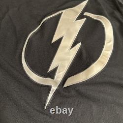 Tampa Bay Lightning Black Alt Alternative Jersey Size 50 Brand New Adidas