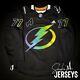 Tampa Bay Lightning × Devil Rays Victor Hedman Adidas Mic Custom Jersey 56
