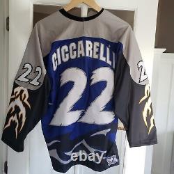 Tampa Bay Lightning Dino Ciccarelli Kitted Jersey sz XL