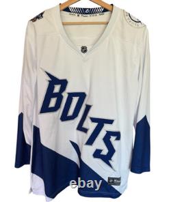 Tampa Bay Lightning Fanatics 2022 Stadium Series Jersey White 2XL Breakaway NEW