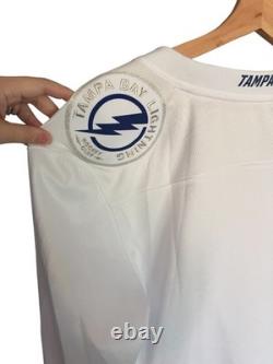 Tampa Bay Lightning Fanatics 2022 Stadium Series Jersey White 2XL Breakaway NEW