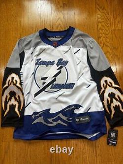 Tampa Bay Lightning Fanatics AUTHENTIC REVERSE RETRO 2.0 JERSEY MEN & WOMENS