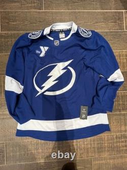 Tampa Bay Lightning Fanatics Authentic Premium PRO NHL Jersey FAP 52 With Tags