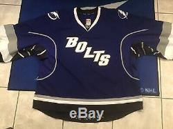 Tampa Bay Lightning Goalie Cut 58+ G Pro Jersey 3rd Style Ben Bishop Size New