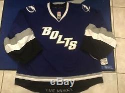 Tampa Bay Lightning Goalie Cut 58+ G Pro Jersey 3rd Style Ben Bishop Size New