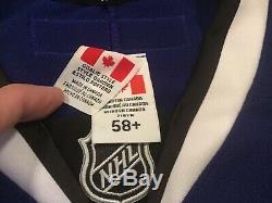 Tampa Bay Lightning Goalie Cut 58+ G Pro Jersey 3rd Style Ben Bishop Size New