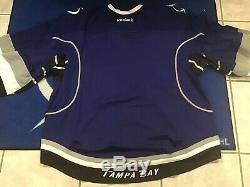 Tampa Bay Lightning Goalie Cut 58+ G Pro Jersey 3rd Style Ben Bishop Size New