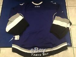 Tampa Bay Lightning Goalie Cut 58+ G Pro Jersey 3rd Style Ben Bishop Size New