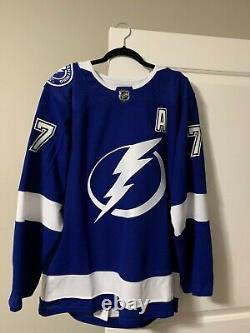 Tampa Bay Lightning Hedman Authentic pro Adidas 54 jersey BNWT