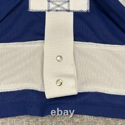 Tampa Bay Lightning Jersey Mens 50 Blue Adidas Home Fight Strap NHL NEW $249.99
