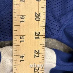 Tampa Bay Lightning Jersey Mens 50 Blue Adidas Home Fight Strap NHL NEW $249.99