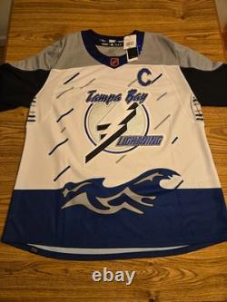 Tampa Bay Lightning Jersey STAMKOS Reverse Retro Size 56 New with Tags