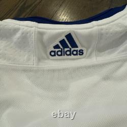 Tampa Bay Lightning Jersey XL 56 Mens Fight Strap Adidas White NWT