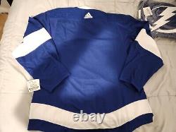 Tampa Bay Lightning Made In Canda Jersey Size 60 Adidas Nwt