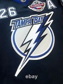 Tampa Bay Lightning Martin St. Louis Authentic Reebok Edge 1.0 NHL Hockey Jersey