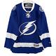 Tampa Bay Lightning Nhl Reebok Men's Xl Premier Home Jersey 16-17 Blank Blue