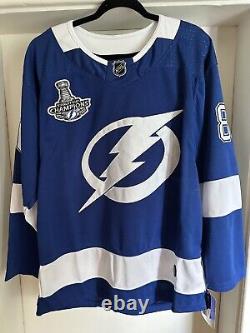 Tampa Bay Lightning Nhl Nakita Kucherov Adidas Authentic Jersey Men's 46-new