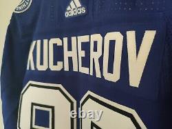 Tampa Bay Lightning Nikita Kucherov Adidas Primegreen Jersey Size 50 New