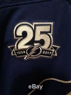 Tampa Bay Lightning Nikita Kucherov Authentic Home Adidas Jersey Size 50