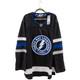 Tampa Bay Lightning Official Adidas Primegreen Black Alternate Third Jersey 60