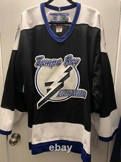 Tampa Bay Lightning REEBOK 6100 Authentic Jersey BNWT