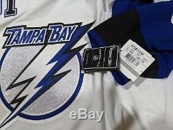 Tampa Bay Lightning Reebok Edge 1.0 NHL Hockey Jersey NWT Steven Stamkos 52
