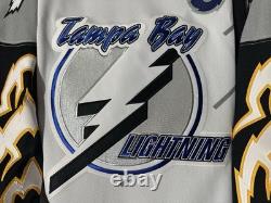 Tampa Bay Lightning Reverse Retro 2.0 Adidas Authentic Hockey Jersey Size 50 NWT