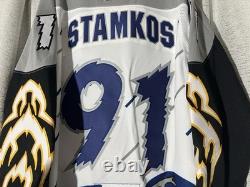 Tampa Bay Lightning Reverse Retro 2.0 Adidas Authentic Hockey Jersey Size 50 NWT