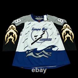 Tampa Bay Lightning Reverse Retro 2.0 Vasilevskiy Jersey Size 50