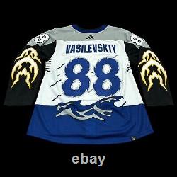 Tampa Bay Lightning Reverse Retro 2.0 Vasilevskiy Jersey Size 50