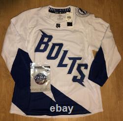 Tampa Bay Lightning SZ 52 Large NWT 2022 STADIUM SERIES Adidas NHL Hockey Jersey