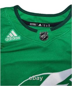 Tampa Bay Lightning St. Patrick's Day Authentic Jersey Size 52 Adidas NWT GREEN