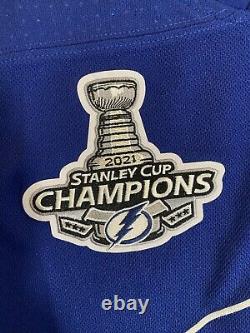 Tampa Bay Lightning Stanley Cup Authentic Jersey 54